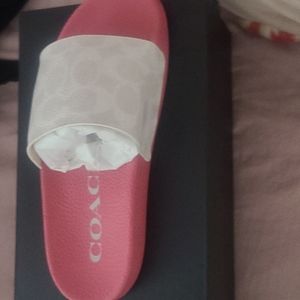 Coach slides brand new in box